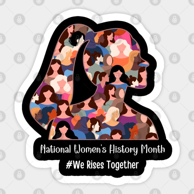 National Women's History Month Womens History Month 2024 Sticker by Emouran